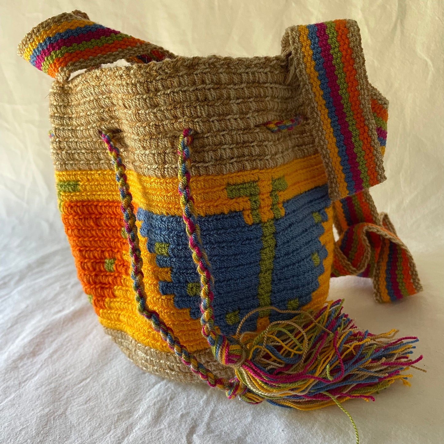 Sac Wayúu - mini/papillons