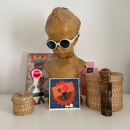 « A Lion » par Cece MC - cartes postales